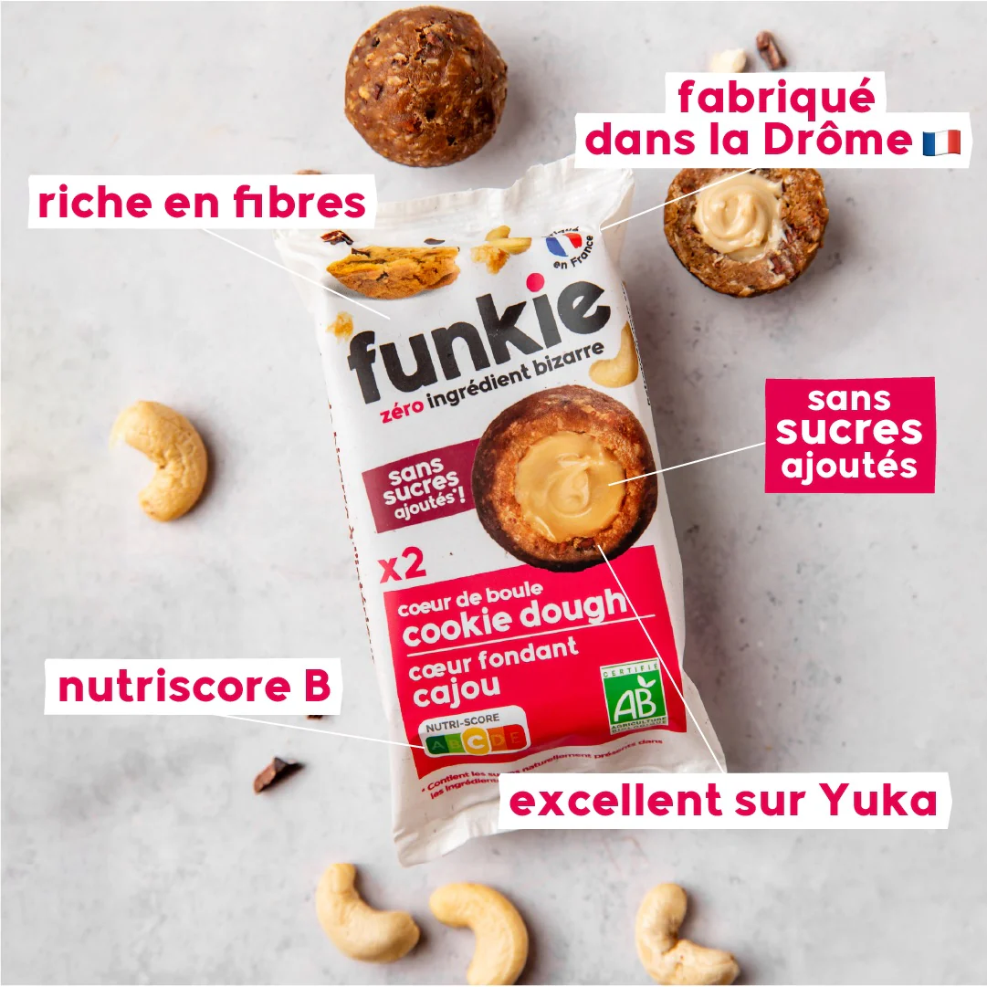 LOT Cœurs de Boule Cookie Dough • Cajou x4 - Image 3